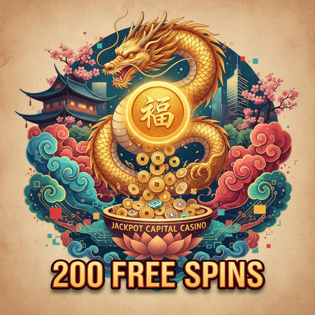 200 free spins - Jackpot