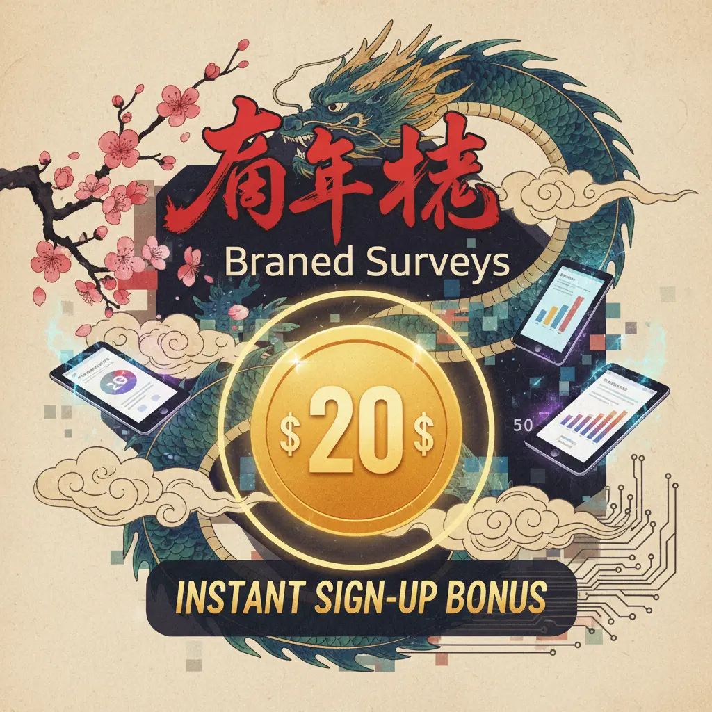 instant $20 sign up bonus - Branded