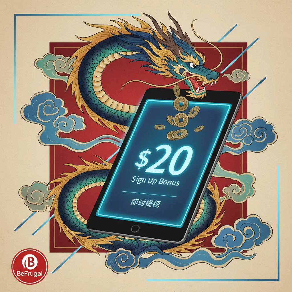 $20 sign up bonus instant withdraw - BeFrugal