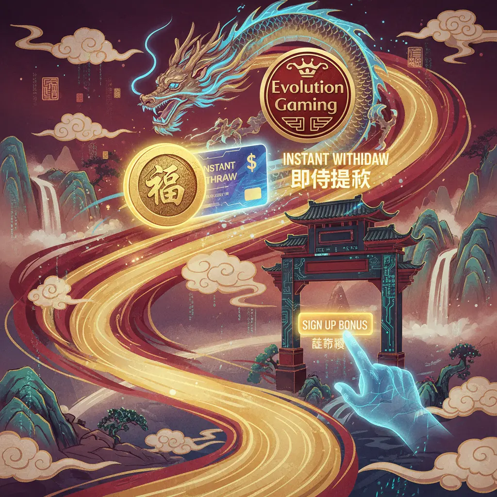 sign up bonus instant withdraw - Evolution