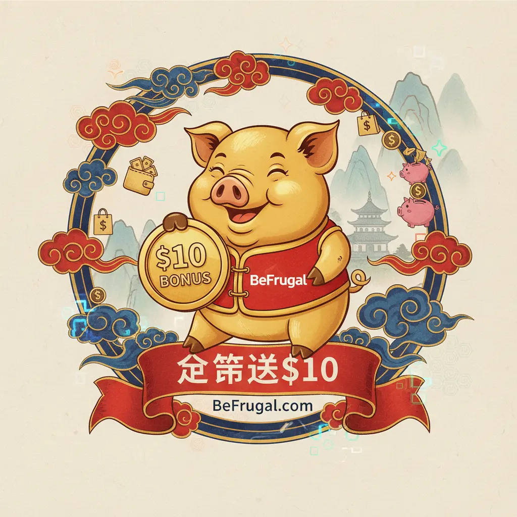 $10 sign up bonus - BeFrugal