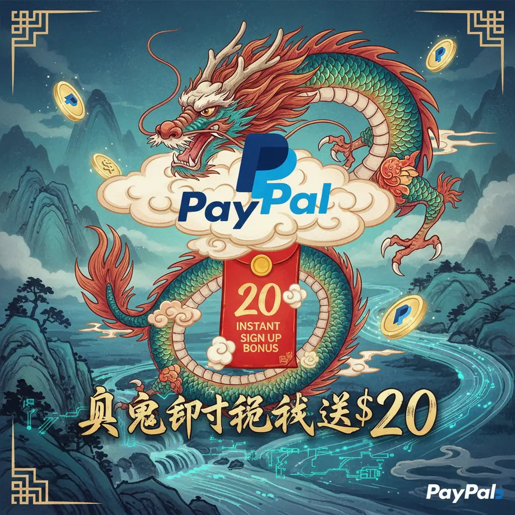 instant $20 sign up bonus - PayPal